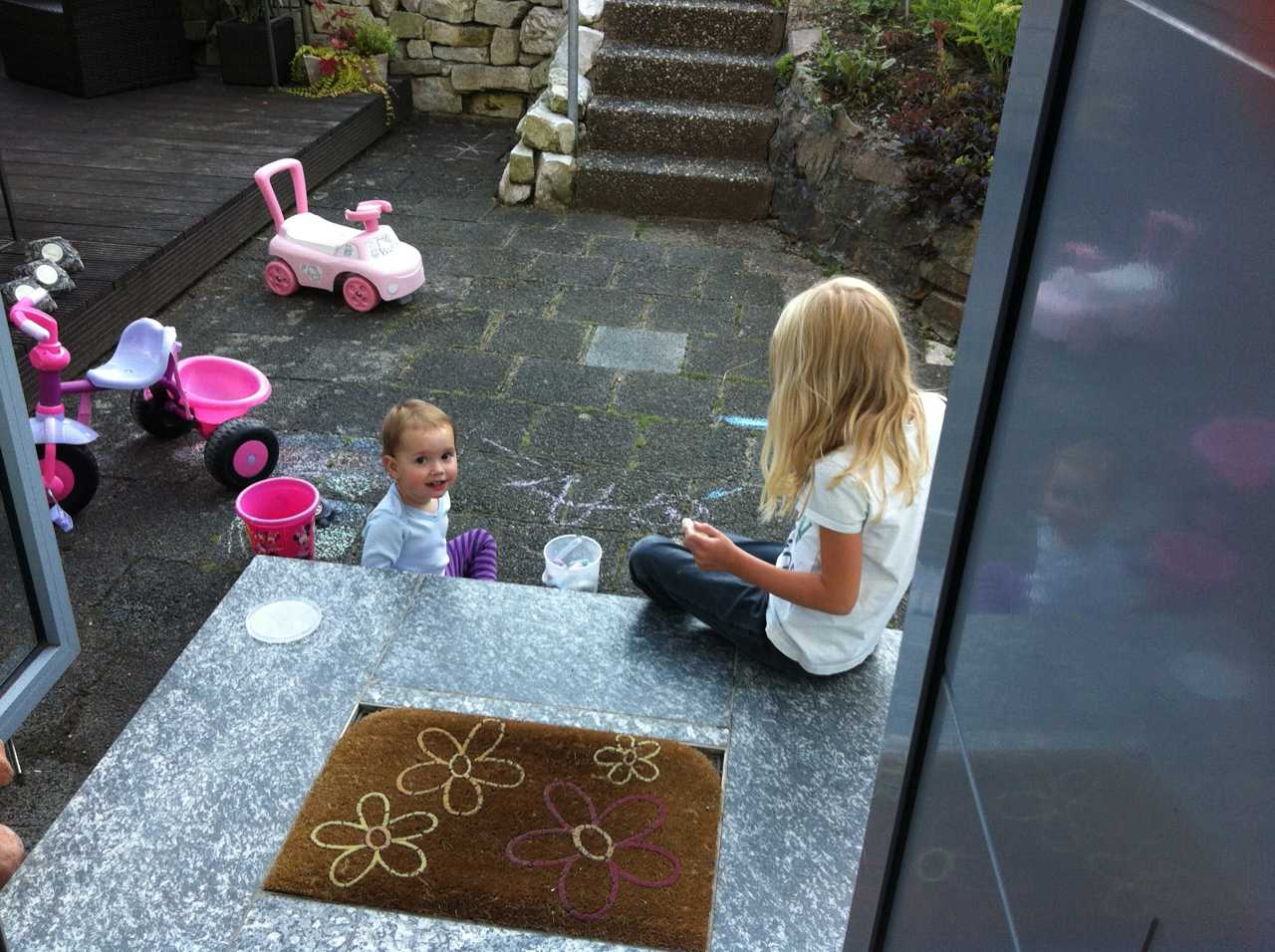 Bild spielender Kinder